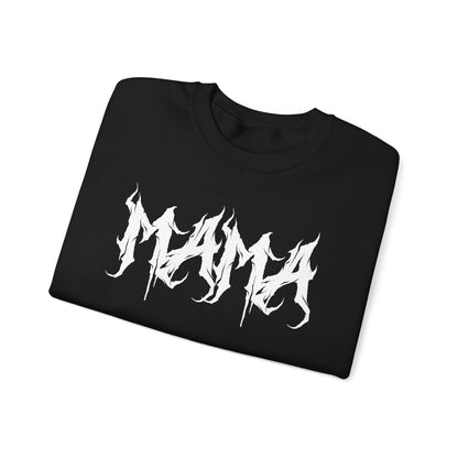 Mama Crewneck Sweatshirt Black & White
