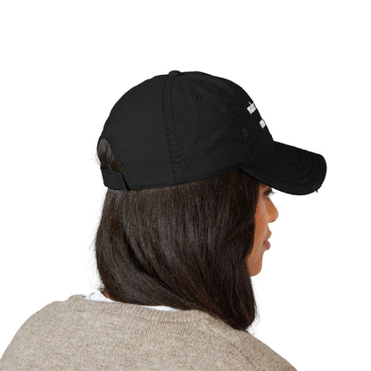 make america emo again Dad Hat | Distressed Embroidered Cap
