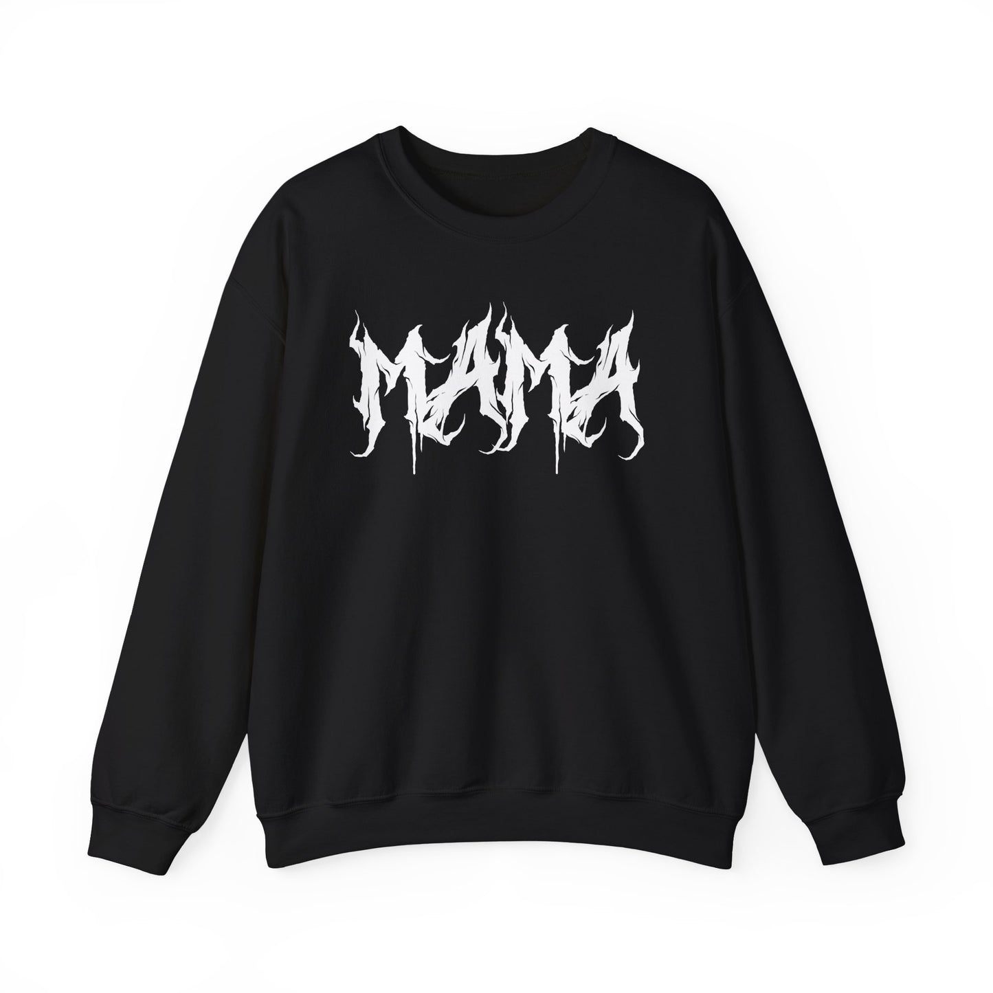 Mama Crewneck Sweatshirt Black & White