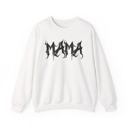 Mama Crewneck Sweatshirt Black & White