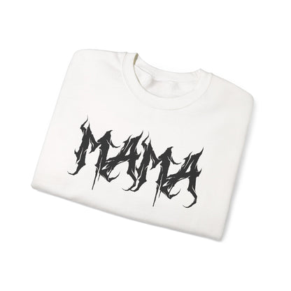 Mama Crewneck Sweatshirt Black & White